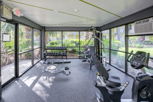 Modern Fitness Center at The Oasis Apartments, Florida, 32114