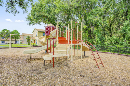 our apartments showcase a playground