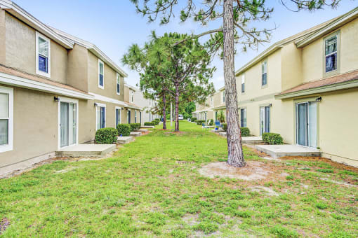our apartments offer a spacious yard for residents to enjoy