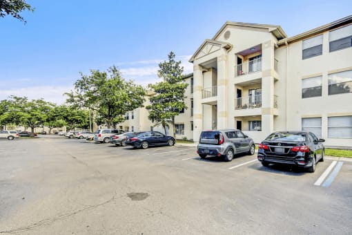 Building Exterior with parking lot