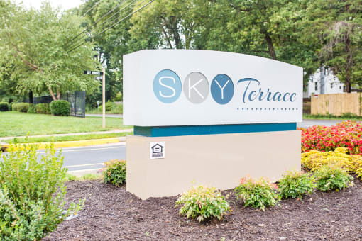 Property signage entrance