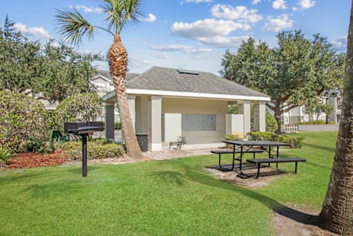 A house with a palm tree in front of it.