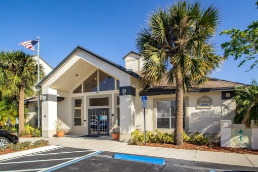 Exterior Leasing office