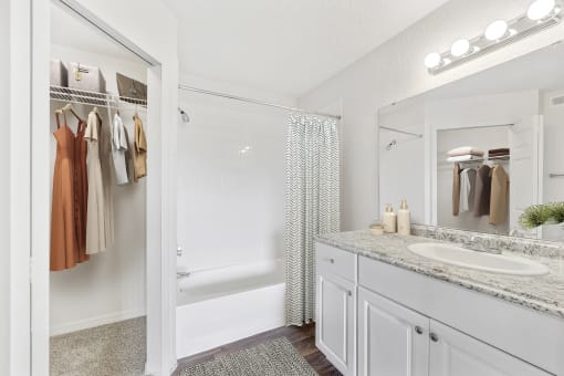 our apartments offer a bathroom with a shower