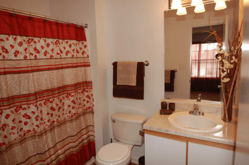 Bathroom With Bathtub at Parkview Apartments, North Carolina, 28078