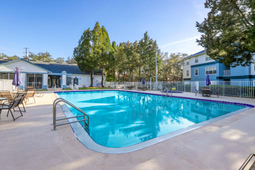 take a dip in our resort style pool