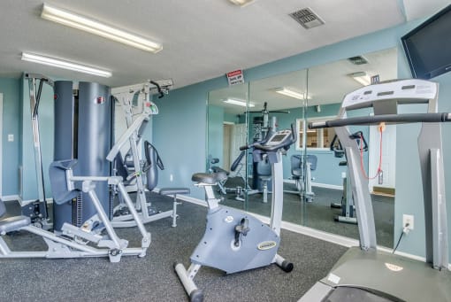 Fitness Center With Updated Equipment