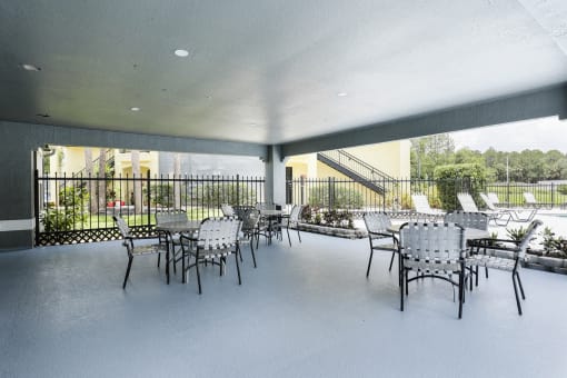 Pool lounge chairs