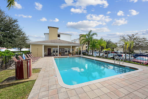 take a dip in our resort style pool