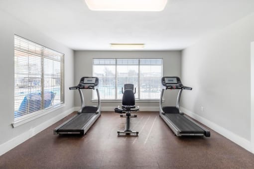 Fitness Center with Exercise Equipment