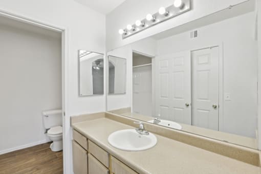 sink and mirror in kitchen at The Village at Sun Valley Apartments, Mesa, 85207