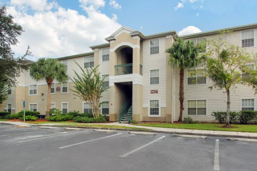 our apartments offer a parking lot