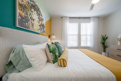 bedrooms at the district flats apartments ga