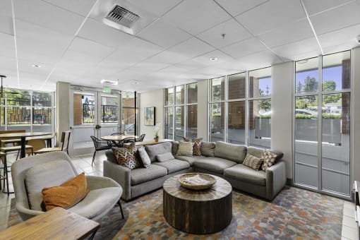 Community Lounge Space at Sedona Apartments, Washington