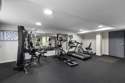Resident Fitness Facility at West Mall Place Apartment Homes, Everett, Washington