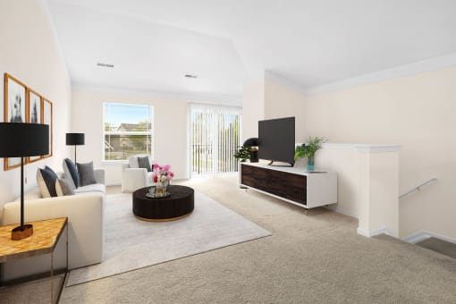 Living room at Turnbury Park, Michigan