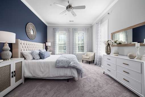 Primary Bedroom at Griffin Weston, Cary, North Carolina