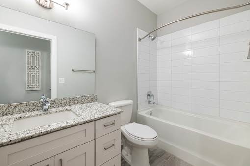 Second Bathroom with tub at Griffin Weston, Cary, North Carolina