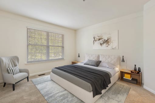 Master Bedroom at Cidermill Village, Rochester Hills, 48307