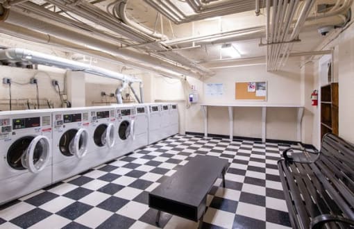 Laundry Room at The Asbury