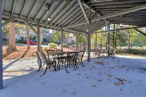 Covered Patio at Forest Hills Racquet Club, Augusta, GA, 30909
