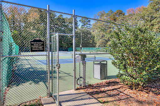 Open Tennis Court at Forest Hills Racquet Club, Augusta, 30909