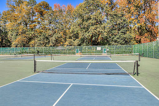 Tennis Court at Forest Hills Racquet Club, Augusta, Georgia