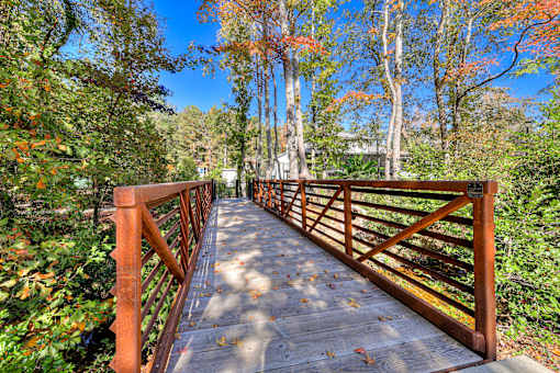 Bridge over Rae's Creek at Forest Hills Racquet Club, Augusta, GA, 30909