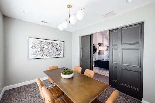 Clubhouse meeting room at Hamilton Park, Greenwood, SC 29649