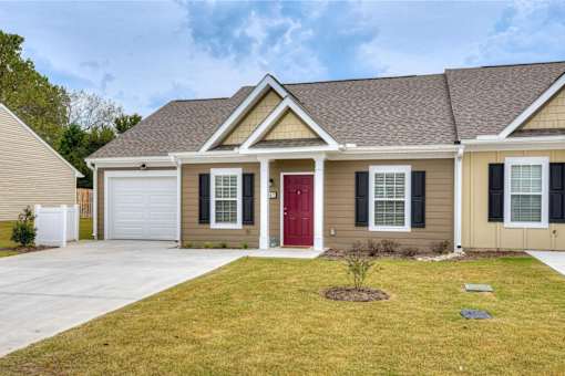Townhouse with private driveway at The Vista Apartments & Townhomes, Warrenville, SC