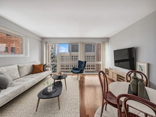 one bedroom floor plan living room