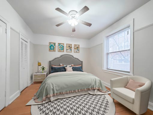 One Bedroom Floor Plan Park Shores Bedroom