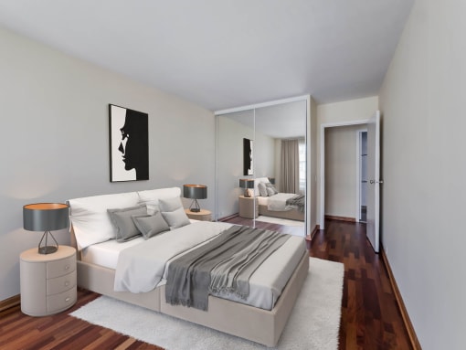 The Van der Rohe Bedroom