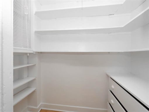 Hamilton Place - Closet With Built-ins