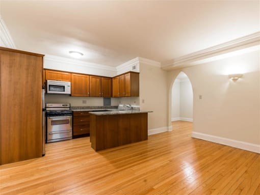 The Patricians Apartments Lincoln Park Chicago Two Bedroom Kitchen