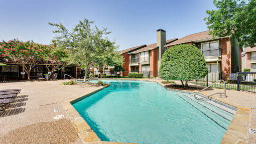 Relaxing Pool at Bardin Oaks, Arlington, Texas