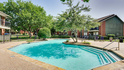 Private Swimming Pool at Bardin Oaks, Arlington, 76018