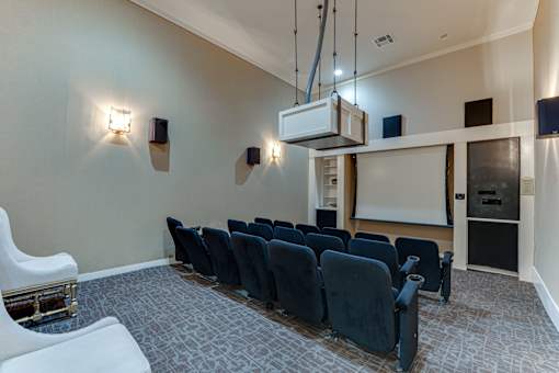 Private Movie Theatre at The Brazos, Dallas, TX, 75287