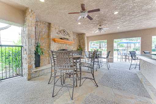 Outdoor Living Area at The Brazos, Texas