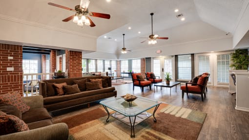 Clubhouse Lounge at Hunters Hill, Dallas, 75287