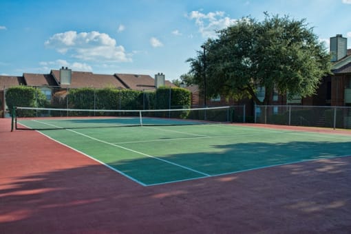 Tennis Court at Indian Creek Apartments