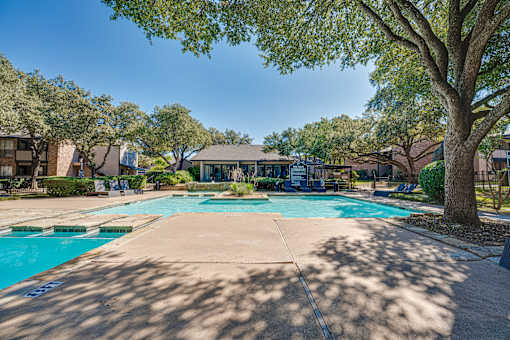 large tree is in the foreground at Southern Oaks, Fort Worth, 76132