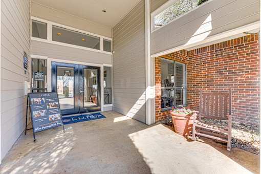 Entrance Door at Wilson Crossing, Cedar Hill