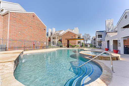 Hot Tub And Pool at Wilson Crossing, Cedar Hill, TX