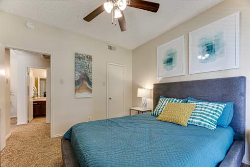 Bedroom Ceiling Fan at Wilson Crossing, Cedar Hill, TX