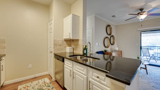 Kitchen Countertop at Wind Dance, Texas