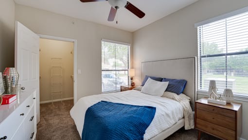 Lavish Bedroom at Wind Dance, Carrollton, Texas