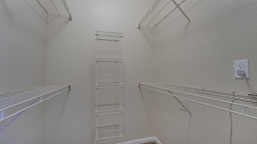 Closet View at Wind Dance, Texas, 75010