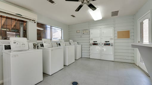 Laundry Room at Woodland Hills, Irving, TX