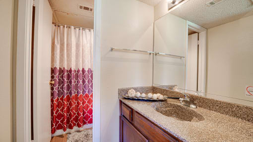 Luxurious Bathroom at Woodland Hills, Irving, Texas